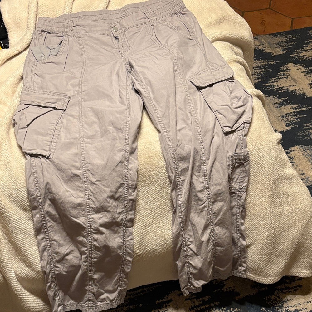 Gray Cargo Pants